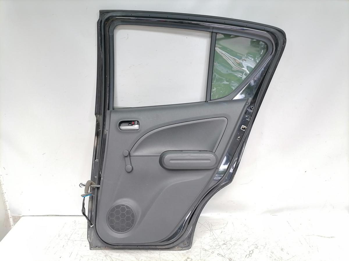 Opel Agila B original T&uuml;r hinten rechts GAB Schwarz Bj.2013